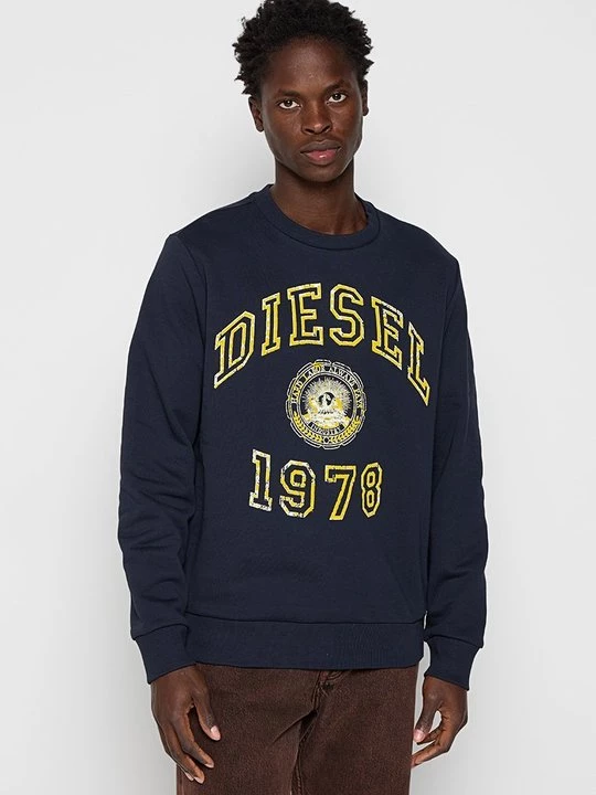 Foto van product Sweater Diesel donkerblauw