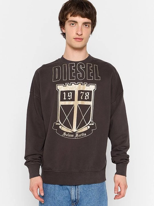 Foto van product Sweater Diesel donkerbruin
