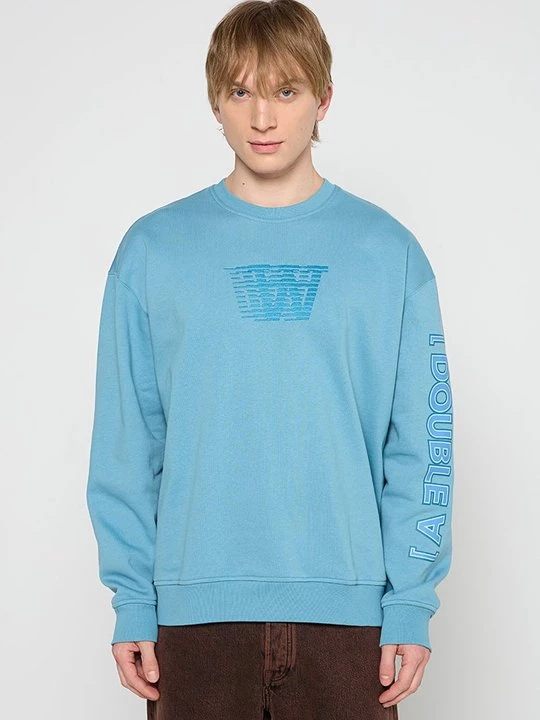 Foto van product Sweater Double A By Wood Wood blauw
