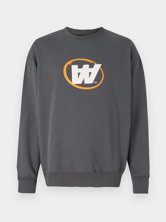 Foto van product Sweater Double A By Wood Wood donkergrijs