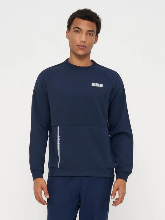 Foto van product Sweater EA7 Emporio Armani donkerblauw