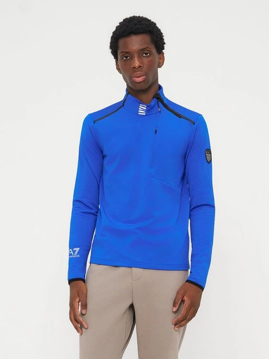 Foto van product Sweater EA7 Emporio Armani koningsblauw