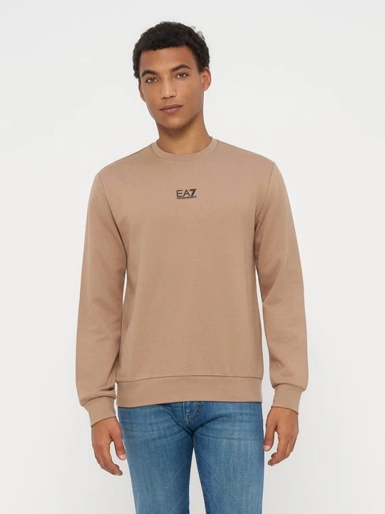 Foto van product Sweater EA7 Emporio Armani lichtbruin