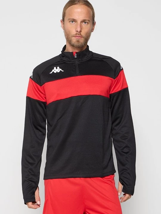 Foto van product Sweater Kappa rood gemêleerd