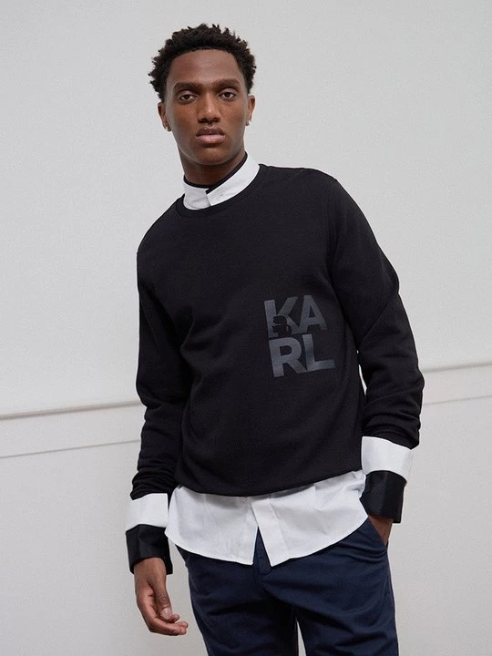 Foto van product Sweater KARL LAGERFELD zwart