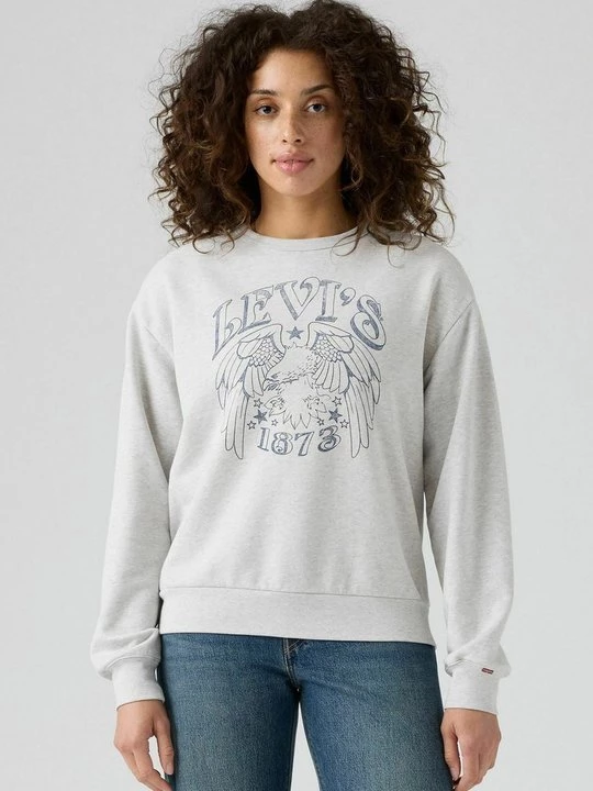 Foto van product Sweater Levi's grijs gemêleerd