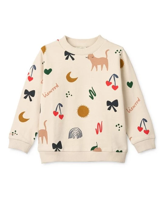 Foto van product Sweater Liewood donkerroze