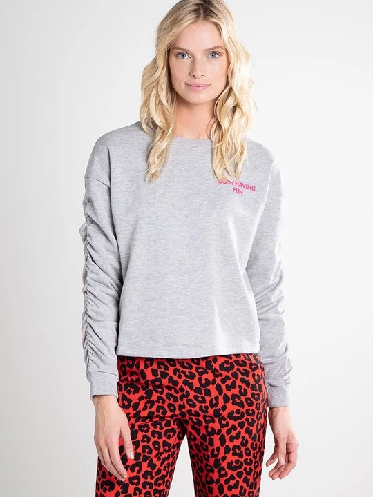 Foto van product Sweater Mavi lichtgrijs gemêleerd