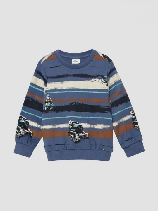 Foto van product Sweater met all-over print s.Oliver