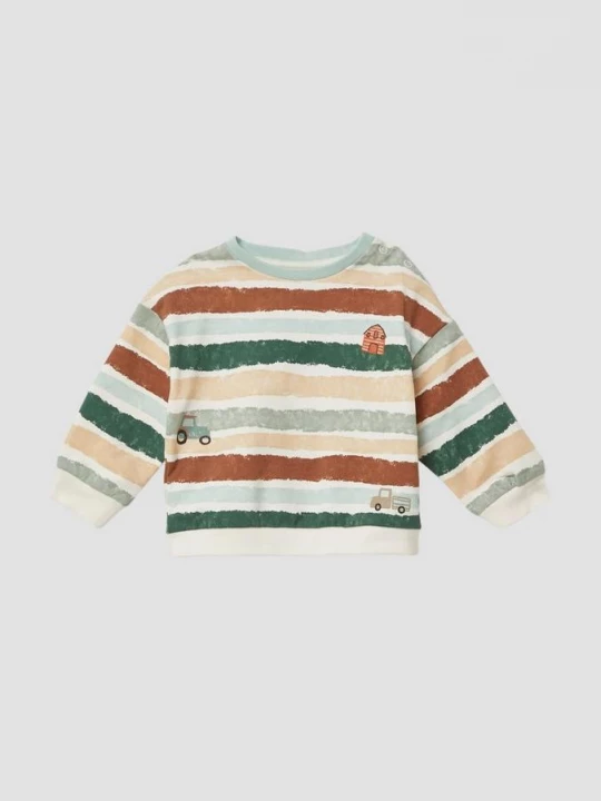 Foto van product Sweater met all-over print s.Oliver