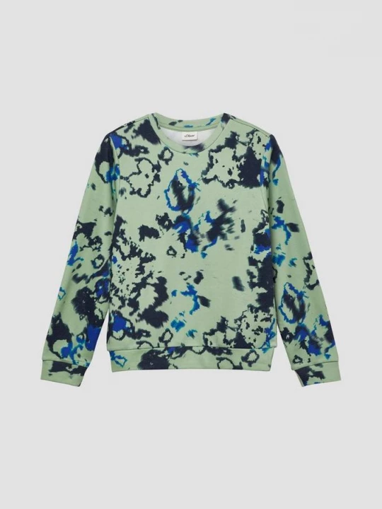 Foto van product Sweater met all-over print s.Oliver