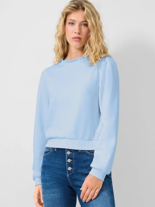 Foto van product Sweater met kant QS blauw