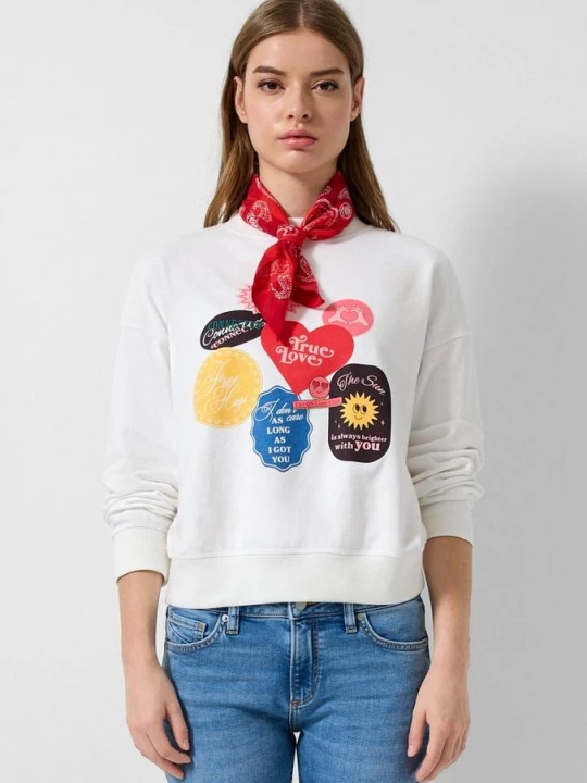 Foto van product Sweater met print QS