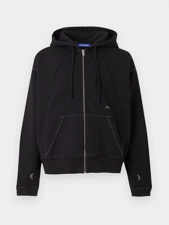 Foto van product Sweater met rits A-Cold-Wall zwart