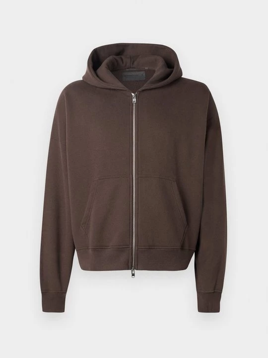 Foto van product Sweater met rits Abercrombie & Fitch bruin