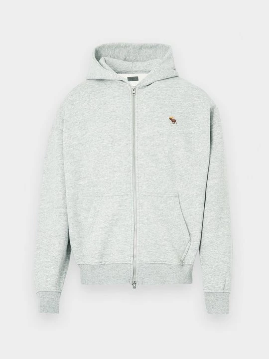 Foto van product Sweater met rits Abercrombie & Fitch grijs