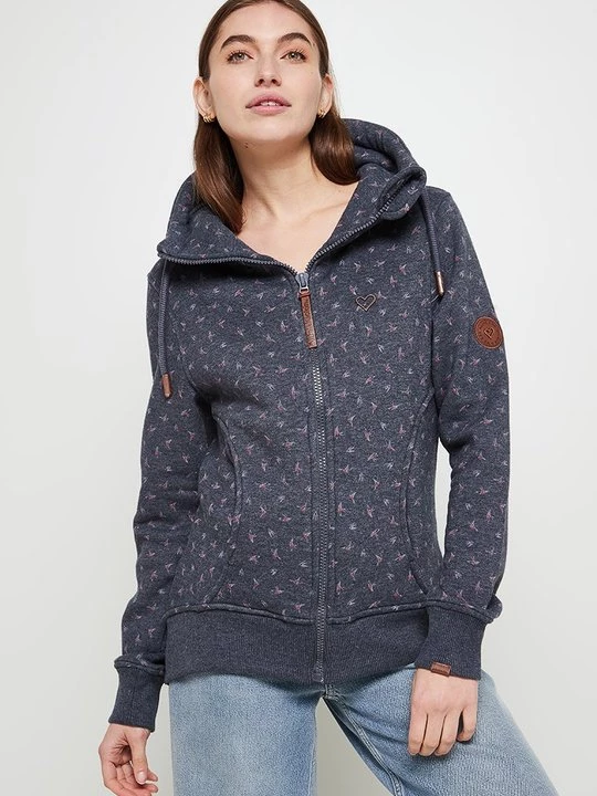 Foto van product Sweater met rits ALIFE & Kickin donkerblauw