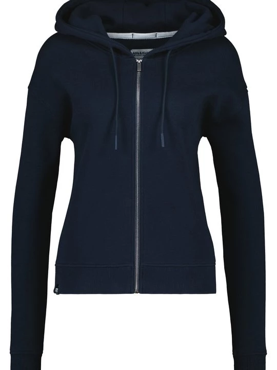 Foto van product Sweater met rits ALIFE & Kickin donkerblauw