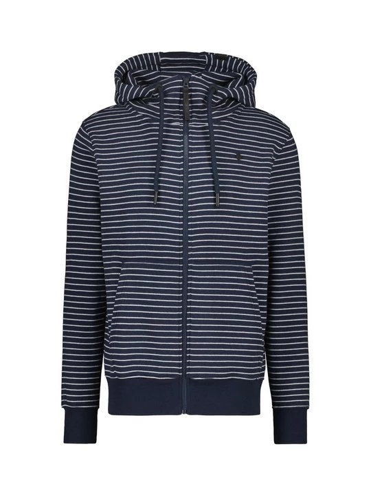Foto van product Sweater met rits ALIFE & Kickin donkerblauw