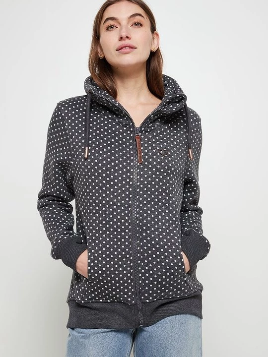 Foto van product Sweater met rits ALIFE & Kickin donkergrijs