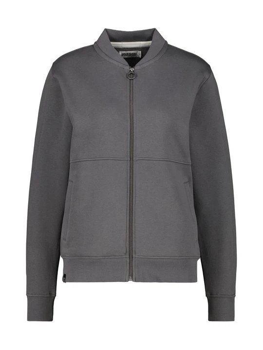 Foto van product Sweater met rits ALIFE & Kickin grijs