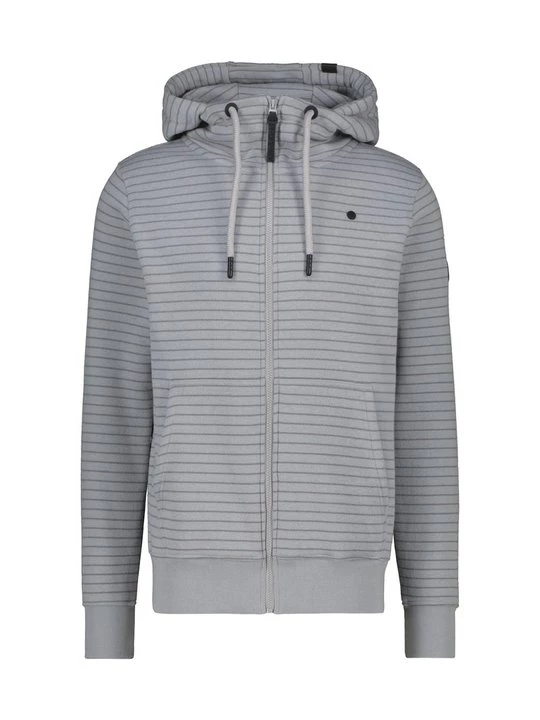 Foto van product Sweater met rits ALIFE & Kickin grijs