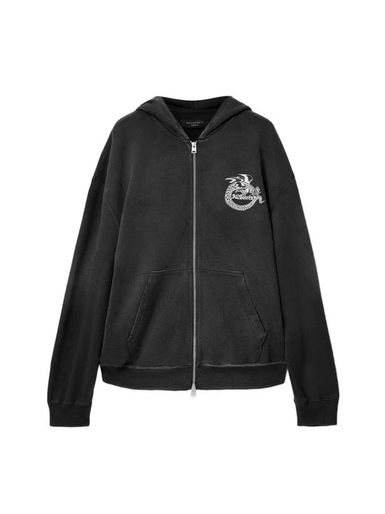 Foto van product Sweater met rits AllSaints zwart