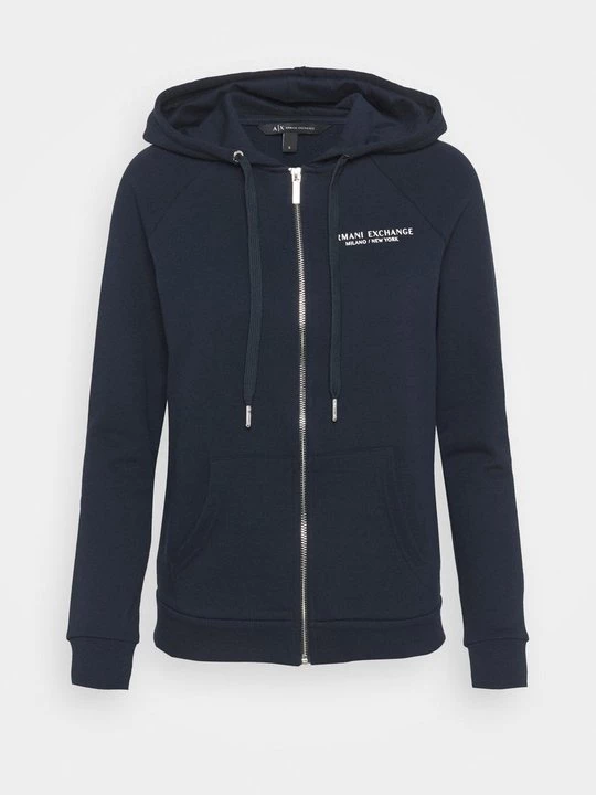 Foto van product Sweater met rits Armani Exchange donkerblauw
