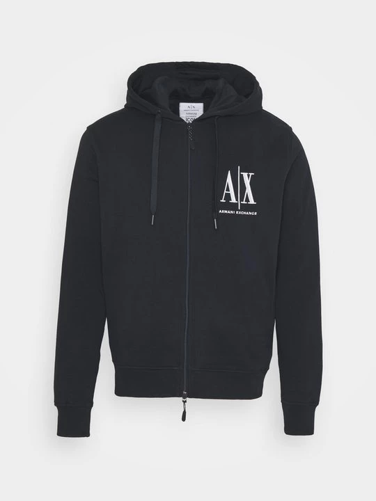 Foto van product Sweater met rits Armani Exchange donkerblauw