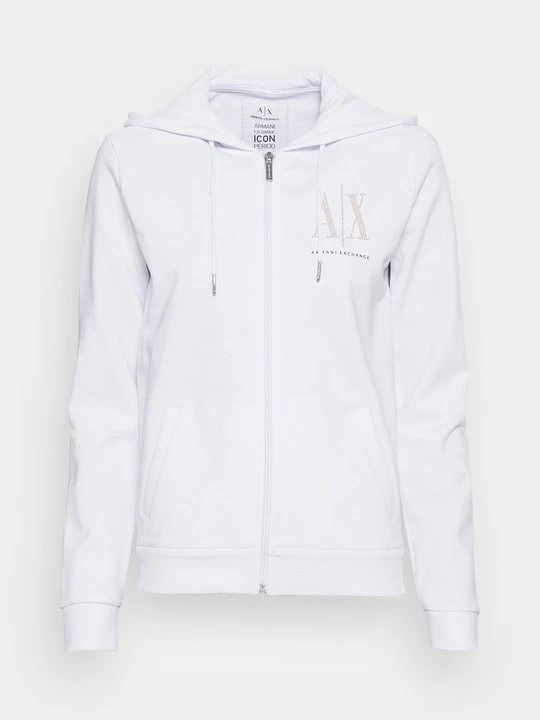 Foto van product Sweater met rits Armani Exchange wit