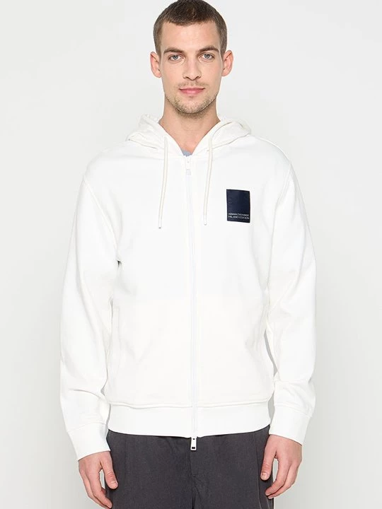 Foto van product Sweater met rits Armani Exchange wit