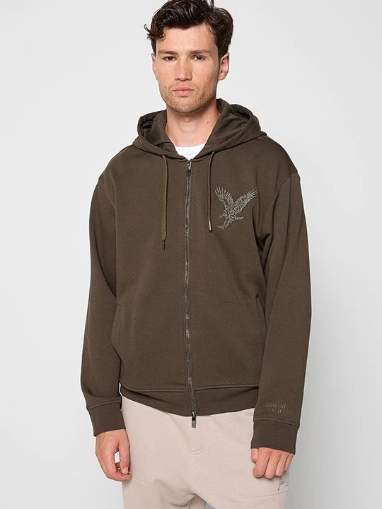 Foto van product Sweater met rits Armani Exchange zwart