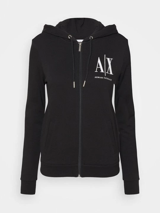 Foto van product Sweater met rits Armani Exchange zwart