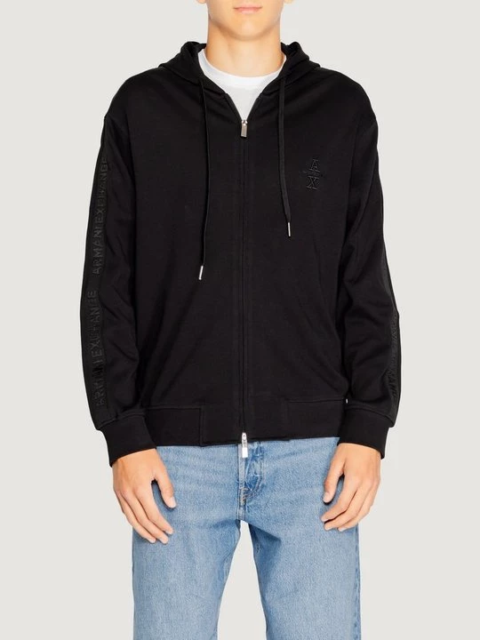Foto van product Sweater met rits Armani Exchange zwart