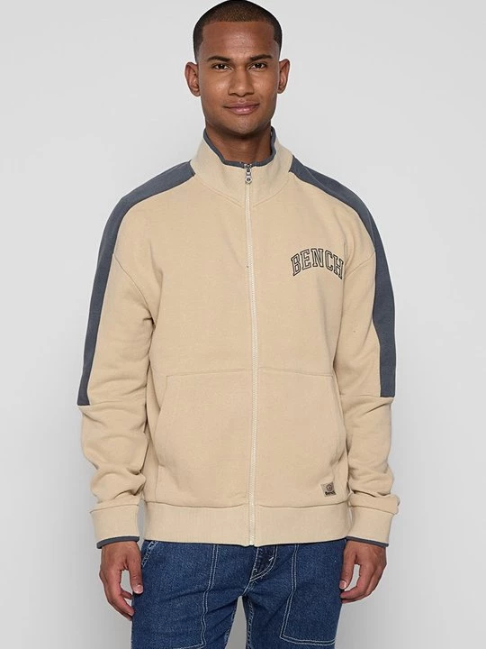 Foto van product Sweater met rits Bench beżowy