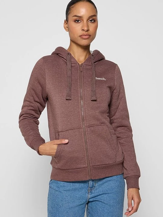 Foto van product Sweater met rits Bench bruin