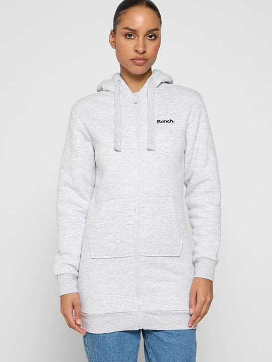 Foto van product Sweater met rits Bench lichtgrijs