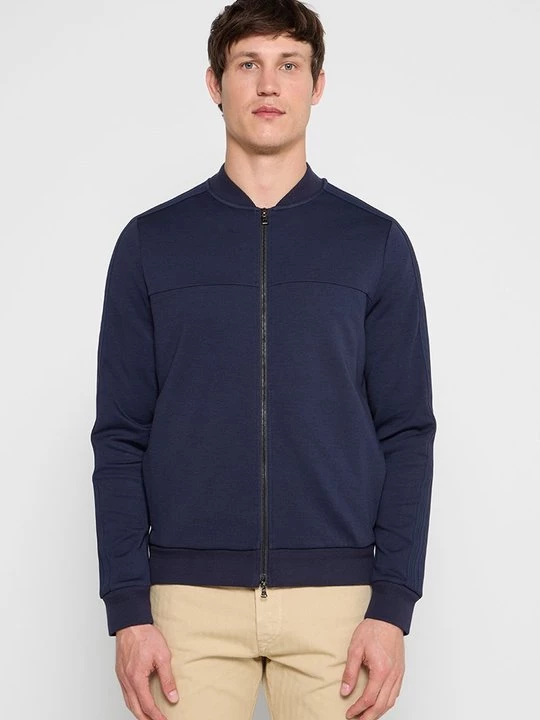 Foto van product Sweater met rits Bogner donkerblauw