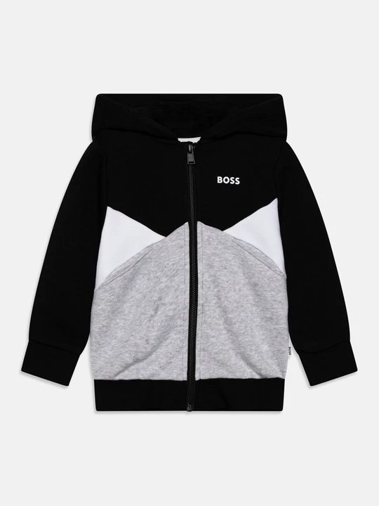 Foto van product Sweater met rits Boss zwart