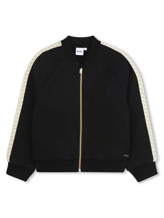 Foto van product Sweater met rits Boss zwart