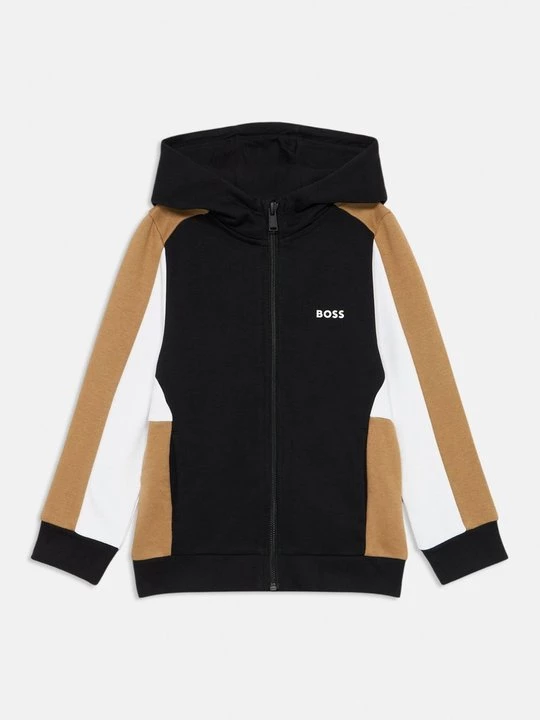 Foto van product Sweater met rits Boss zwart