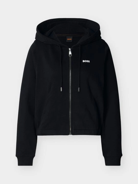 Foto van product Sweater met rits Boss zwart