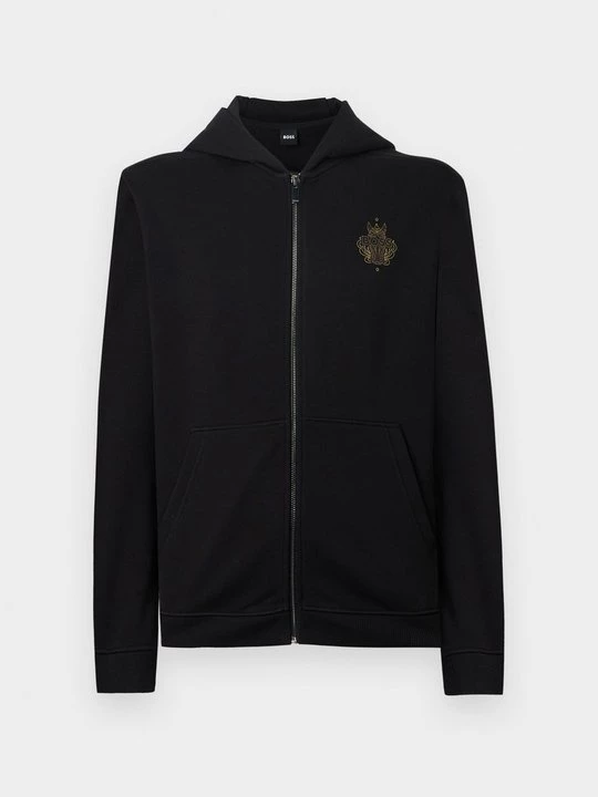 Foto van product Sweater met rits Boss zwart