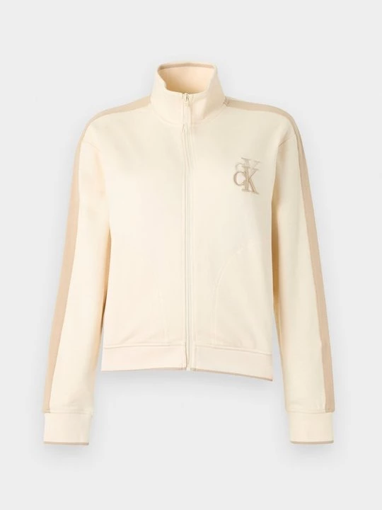 Foto van product Sweater met rits Calvin Klein Jeans beżowy
