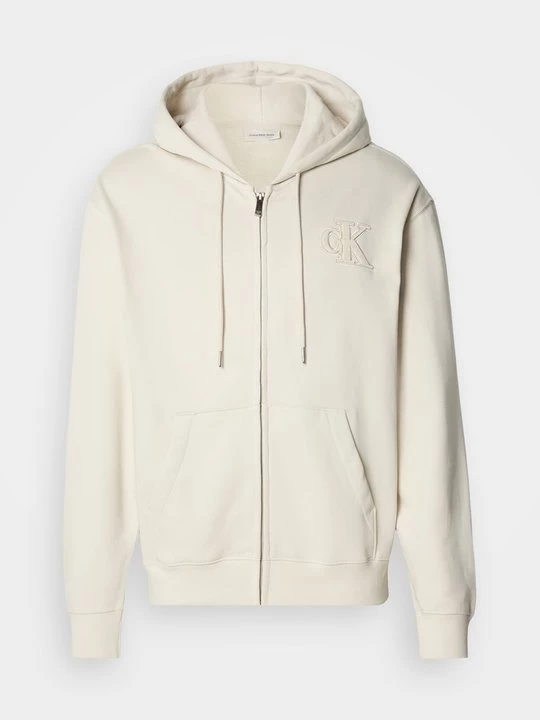 Foto van product Sweater met rits Calvin Klein Jeans crème