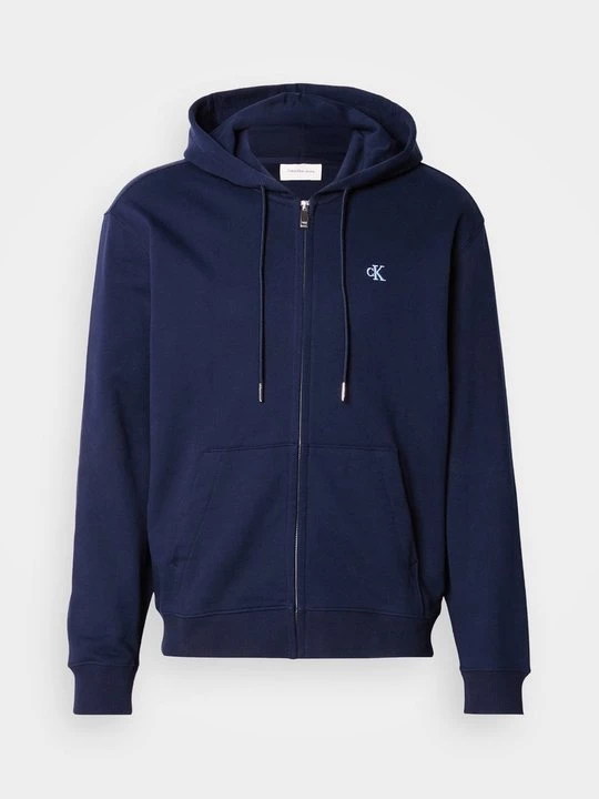 Foto van product Sweater met rits Calvin Klein Jeans donkerblauw