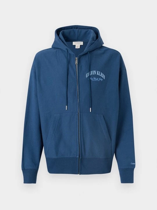 Foto van product Sweater met rits Calvin Klein Jeans donkerblauw