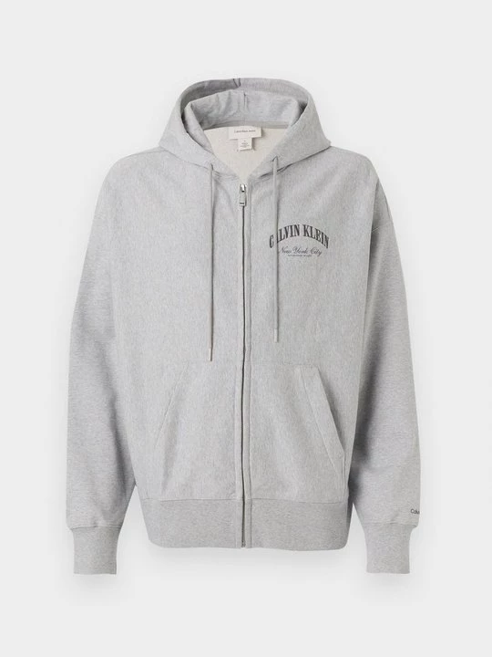 Foto van product Sweater met rits Calvin Klein Jeans grijs