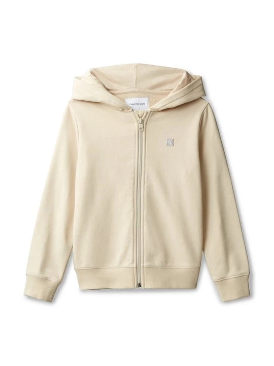 Foto van product Sweater met rits Calvin Klein Jeans zandkleur