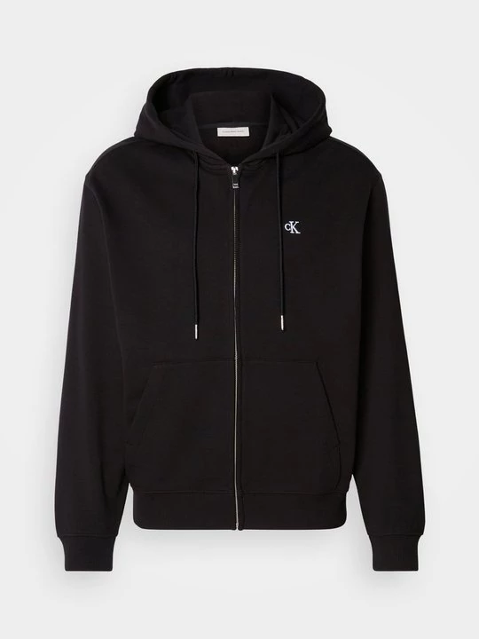 Foto van product Sweater met rits Calvin Klein Jeans zwart